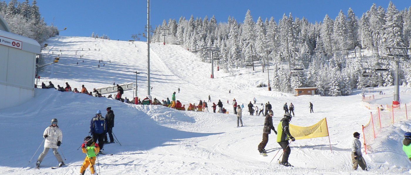 Familien Skigebeit am Arber Talstation arber-skigebiet-familien-skifahren-winterurlaub-bauernhof-panorama-1400