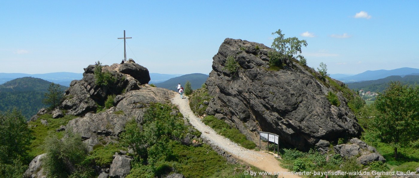 Familienurlaub in Bodenmais Wandern für Familien mit Kindern am Silberberg